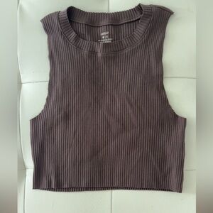 Aerie Brown Tank top